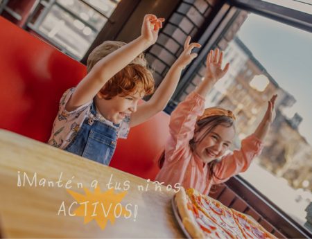 Actividades recreativas: niños más activos