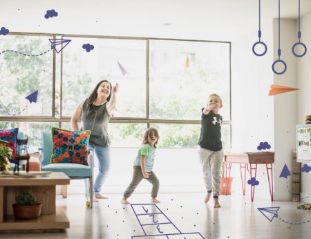 El movimiento es una necesidad de todo niño