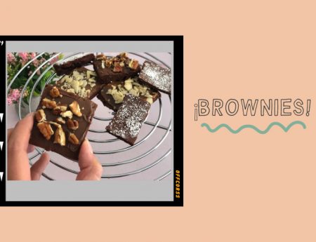 ¡Los brownies más fáciles del mundo!