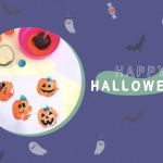 Manualidades de halloween: calabazas y murciélagos