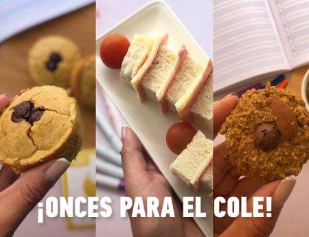 ¡Onces deliciosas para regresar al cole!