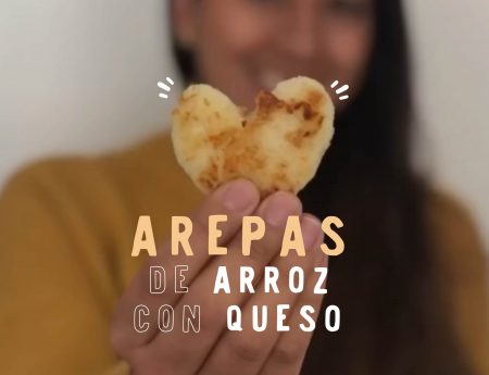 Arepas de arroz con queso ¡Deliciosas!