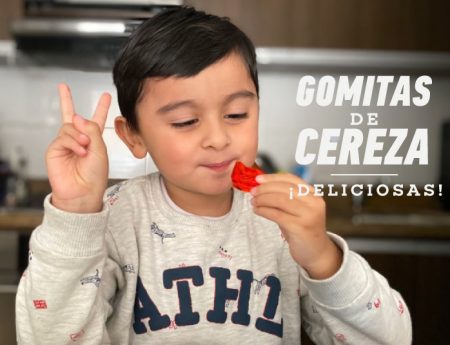 Gomitas de cereza para hacer en casa