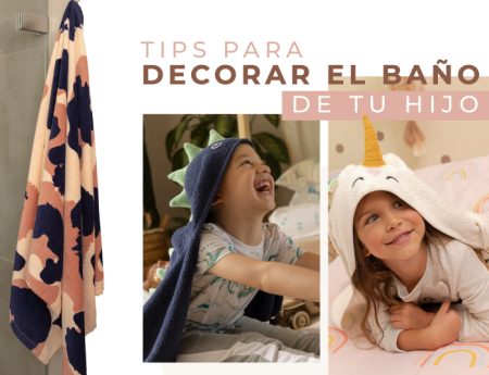 Decorar el baño con tu hijo ahora es más divertido