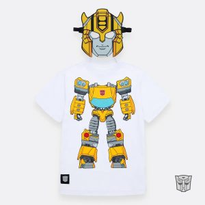 Camiseta y mascara de transformers