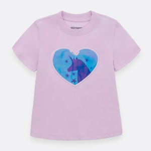 Camiseta de unicornios para niña de 2 a 7 años