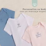 Bodys personalizados para bebés