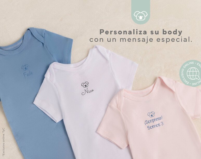 Personaliza los looks de quien más quieres aquí