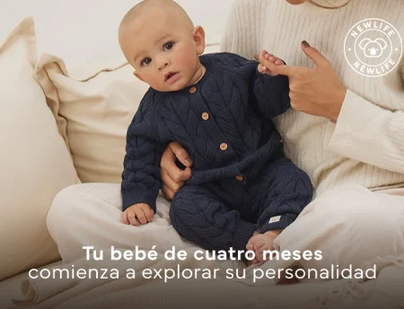 Bebé de 4 meses: ¿Cómo es el desarrollo de su personalidad?