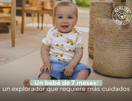 Bebé de 7 meses: gateo e independencia